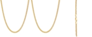 Giani Bernini Wheat Link 24" Chain Necklace in 18k Gold-Plated Sterling Silver